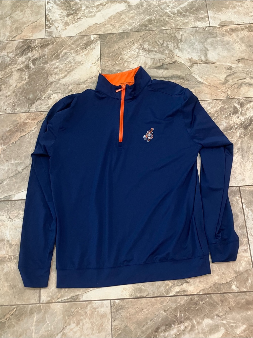 Auburn Horn Legend 1/4 zip sweater